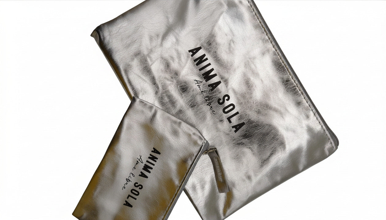 Silberne ANIMA SOLA Tasche