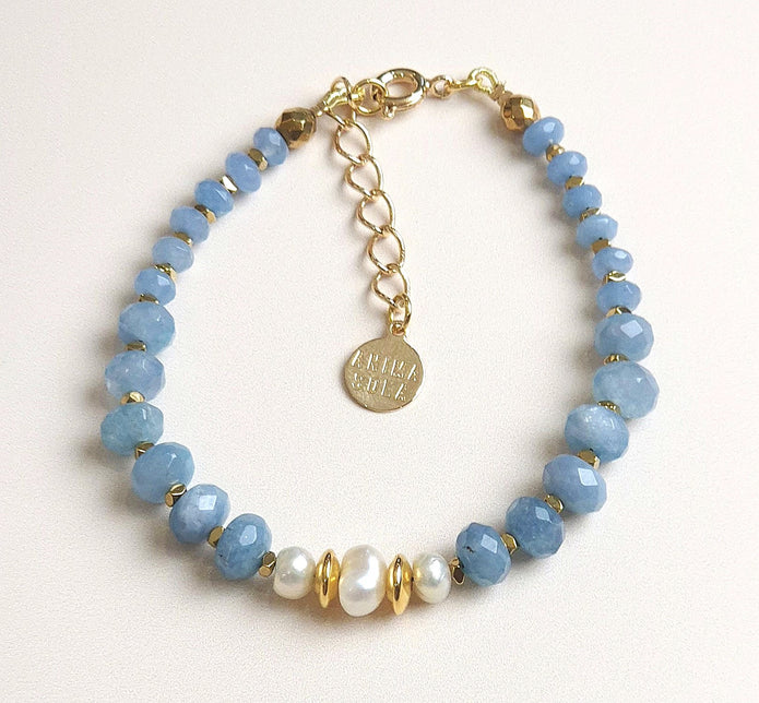 Bracelet Aigue marine