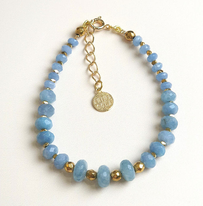 Bracelet Aigue marine