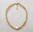 Collier Citrine perle de culture