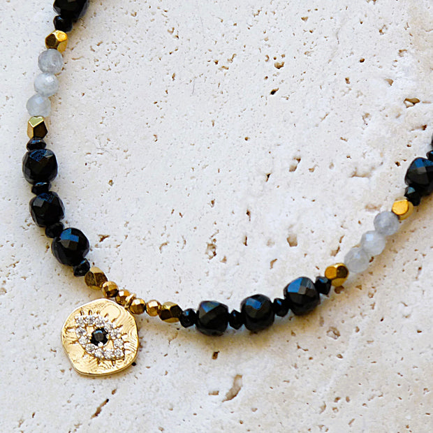 Collier Nox en Onyx