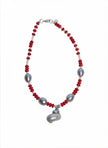 COLLIER SIROCCO ET PERLES DE NACRE