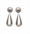 Boucle d'oreille MUSE argent