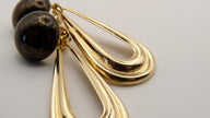Boucle d'oreille MUSE or
