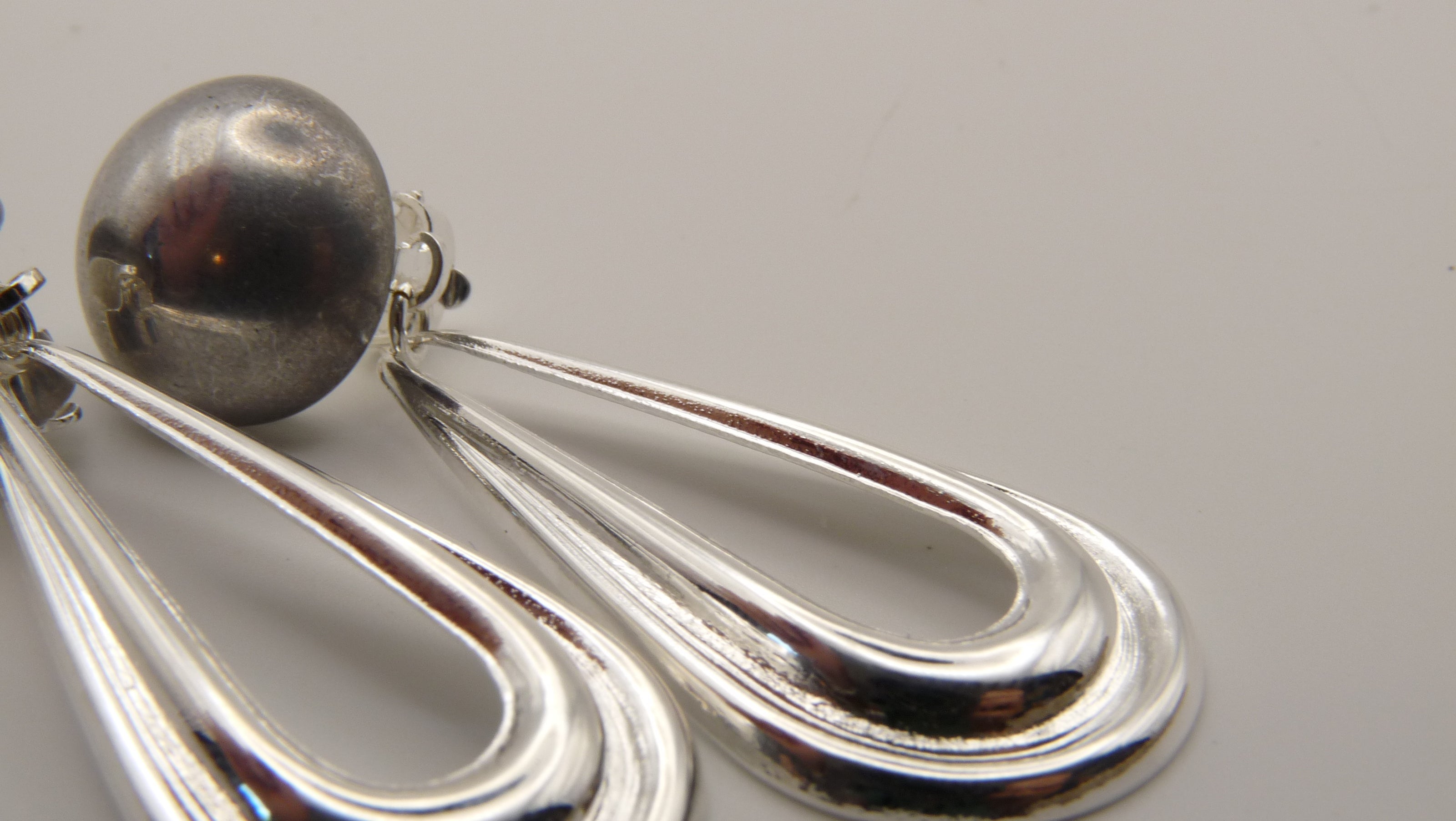 Boucle d'oreille MUSE argent