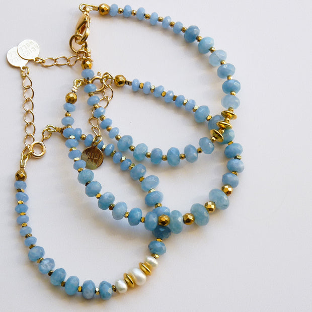 Bracelet Aigue marine