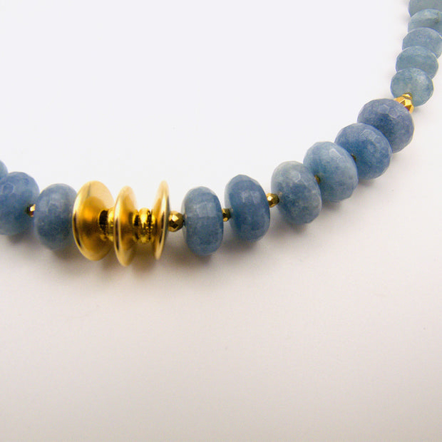 Collier Aigue marine