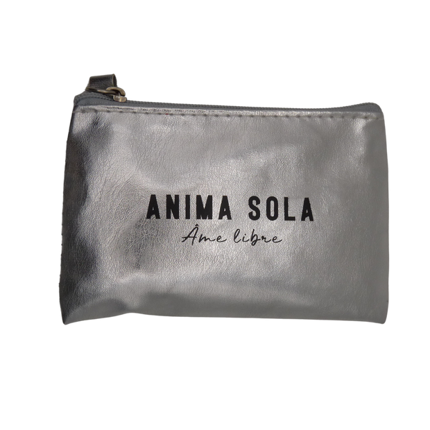 Pochette ANIMA SOLA argentée